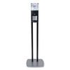 Purell ES8 Hand Sanitizer Floor Stand with Dispenser, 1,200 mL, 13.5 x 5 x 28.5, Graphite/Silver 7218-DS